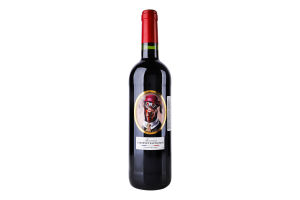 Вино 750мл 13.5% червоне сухе Cabernet Sauvignon Monsieur French Portraits пл