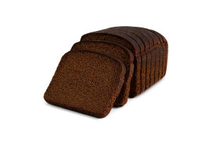 Хлеб половинка в нарезке Бородинский заварной Київхліб м/у 400г