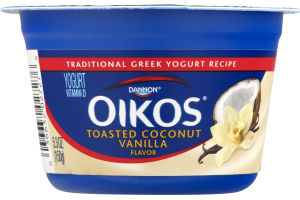 Dannon Oikos Yogurt Toasted Coconut Vanilla