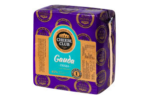Сыр 50% твердый 1 месяц созревания Гауда Cheese Club кг