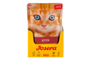 Корм влажный полнорационный для котят до 12мес Паштет Josera д/п 85г