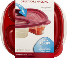 Rubbermaid Take Alongs Divided Snackers - 3 CT