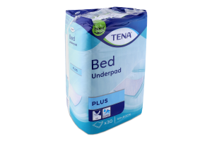 Пеленки мочепоглощающие 60х60см Plus Bed Tena 30шт