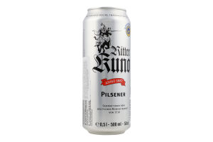 Пиво Ritter Kuno Pilsener 0,5л з/б 4,9% И255 (Німеччина)