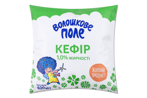 Кефір Волошкове поле 1% 0,4 л п/е