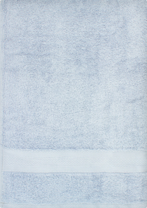 Рушник махровий блакитний 70х140см 500г/м2 Саффран 1шт