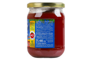 Паста томатная 25% пастеризованная Чумак с/б 485г