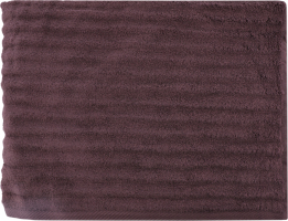 Рушник Бабл темно-коричневий махровий зеро твіст 100*150см 600г/м2 ГМ Текстайл