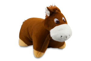 Іграшка-подушка-складушка Кінь 38см Копиця