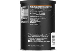 Maxwell House MAX Boost Ground Coffee Medium Roast