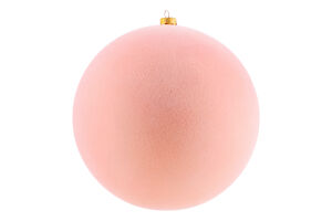 Прикраса ялинкова Куля Оксамит 200мм 31076