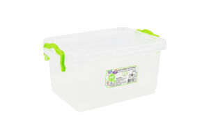 Контейнер пищевой 1.5л 212х141х105мм №04 Lux Ал-Пластик 1шт