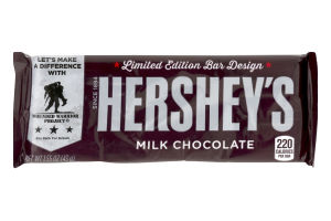 HERSHEY’S Milk Chocolate Bar, Wounded Warrior Project Limited Edition Design, 1.55 oz