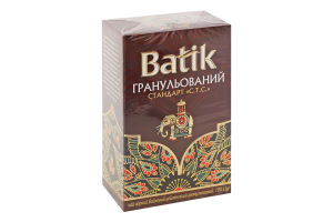 Чай чорний байховий цейлонський гранульований Batik к/у 100г