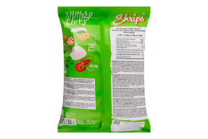 Чипсы креветочные со сливочно-чесночным вкусом Shrips м/у 50г