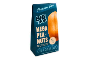 Арахіс смажений солоний Premium Big Bob к/у 80г