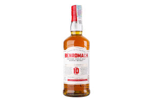 Виски 0.7л 43% шотландский односолодовый 10YO Benromach к/у