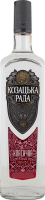 Водка 1л 40% Классическая Козацька Рада бут