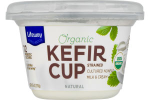 Lifeway Organic Nonfat Milk & Cream Kefir Cup