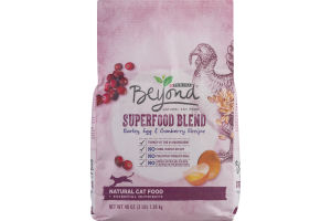 Purina Beyond Natural Cat Food Superfood Blend Barley, Egg & Cranberry Recipe