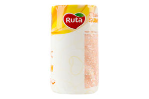 Папір туалетний 2-х шаровий Sunny Yellow Classic Ruta 4шт