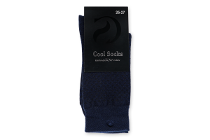 Носки муж Cool Socks 50312 классика т.синий р25-27