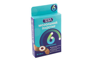Пластир мозольний 70*20мм 6шт Teta