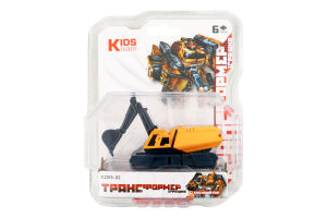 Іграшка-трансформер для дітей від 6років №Е2015-02 Екскаватор Kids Team 1шт