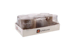 Набір склянок 285мл №53057-SC6B8 Prisma Uniglass 6шт