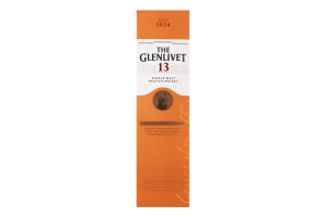 Віскі 700мл 40% шотландське односолодове 13 років The Glenlivet к/у