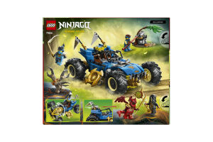 Конструктор для детей от 8лет №71856 Jay's Transforming car Dragons rising Ninjago Lego 387эл