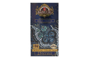 Чай черный Магия Ночи Восточная коллекция Basilur к/у 25х2г