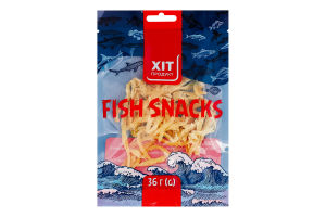 Кальмар сушеный соленый Хіт продукт м/у 36г