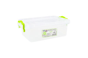 Контейнер пищевой 1.2л 212х141х77мм №03 Lux Ал-Пластик 1шт
