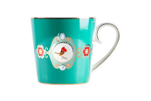 Чашка PIP Studio LoveBirds Medallion смарагдова