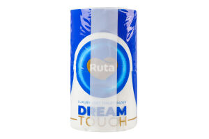Бумага туалетная 4-х слойная Dream touch Ruta 8шт