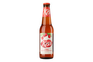 Сидр Kiss Wild strawberry4,5% 0,33л с/пл