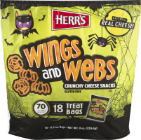 Herr's Wings & Webs Crunchy Cheese Snacks - 18 CT
