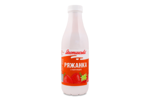 Ряжанка 2.9% з полуницею Яготинська п/пл 750г
