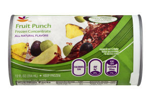 Ahold Frozen Concentrate Fruit Punch