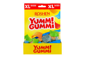 Конфеты желейные Sour slices Yummi gummi Roshen м/у 165г