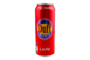 Пиво Duff Lagerbier Hell світле фільтроване з/б