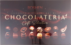 Набор конфет шоколадных и пралиновых Chocolateria Roshen к/у 256г