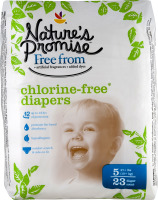 Nature's Promise Diapers Chlorine-Free Size 5 - 23 CT