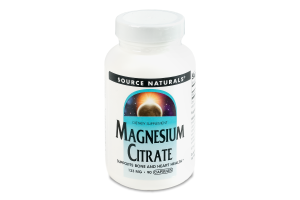 Добавка диетическая капсулы 133мг Цитрат магния Source Naturals 90шт