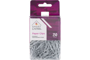 Smart Living Paper Clips Standard - 250 CT