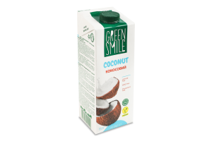 Напій рисово-кокосовий ультрапастеризований збагачений кальцієм Green Smile т/п 1л