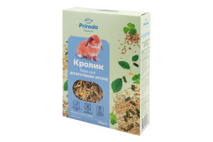 Корм для декоративных кролей Природа к/у 500г