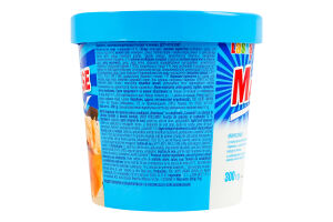 Морозиво 12% зі смакоароматичним наповнювачем крихтами кондитерської глазурі та печива Maximuse Карамель Laska ст 300г