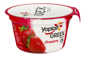 Yoplait Greek Fat Free Yogurt Strawberry
